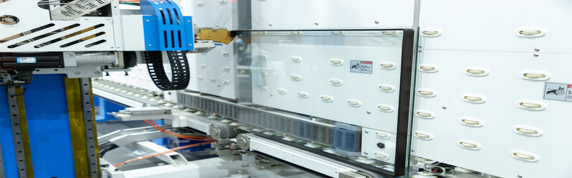 星辰大海玻璃中空玻璃深加工自动化流水线